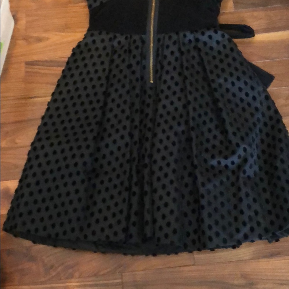 Marc by Marc flocked velvet dot dress - Picture 5 of 5